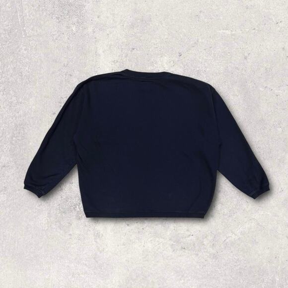 ★ B.U.M. Equipment (Vintage) Navy Blue Crewneck Sweatshirt ★ - Picture 3 of 6